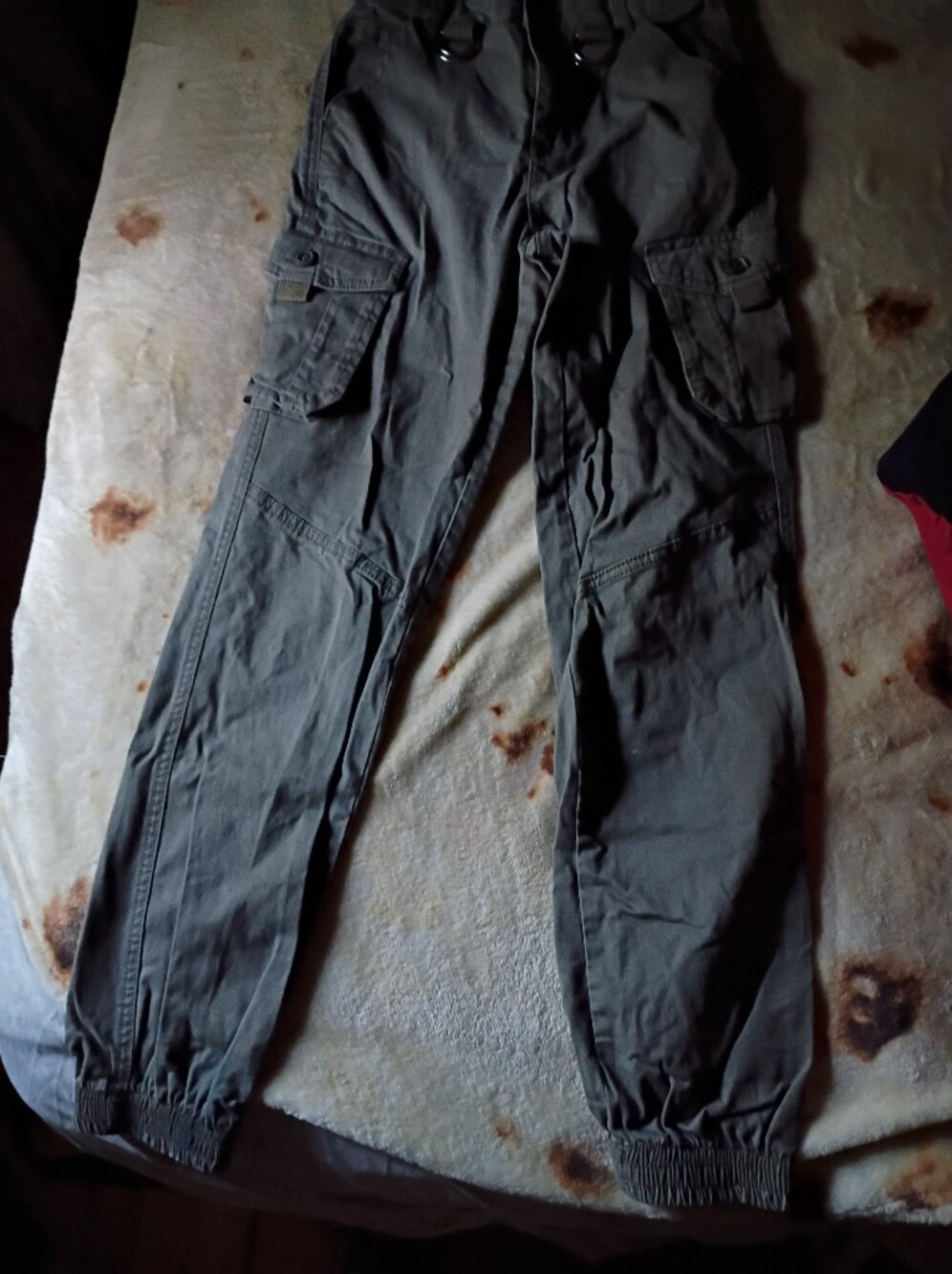 Old Navy Men's Olive Green Cargo Joggers